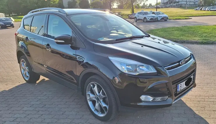 świętokrzyskie Ford Kuga cena 59000 przebieg: 114000, rok produkcji 2015 z Białystok